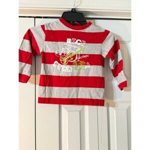 Okie Dokie Boys Size 4T Rock Long Sleeve Shirt